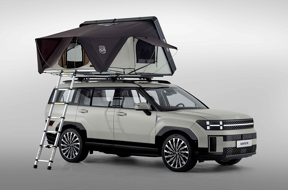 싼타페 풀체인지 하이브리드 캘리그래피