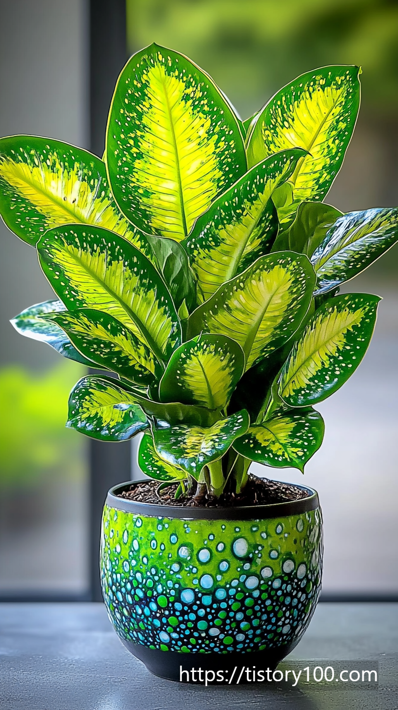 디펜바키아 그림