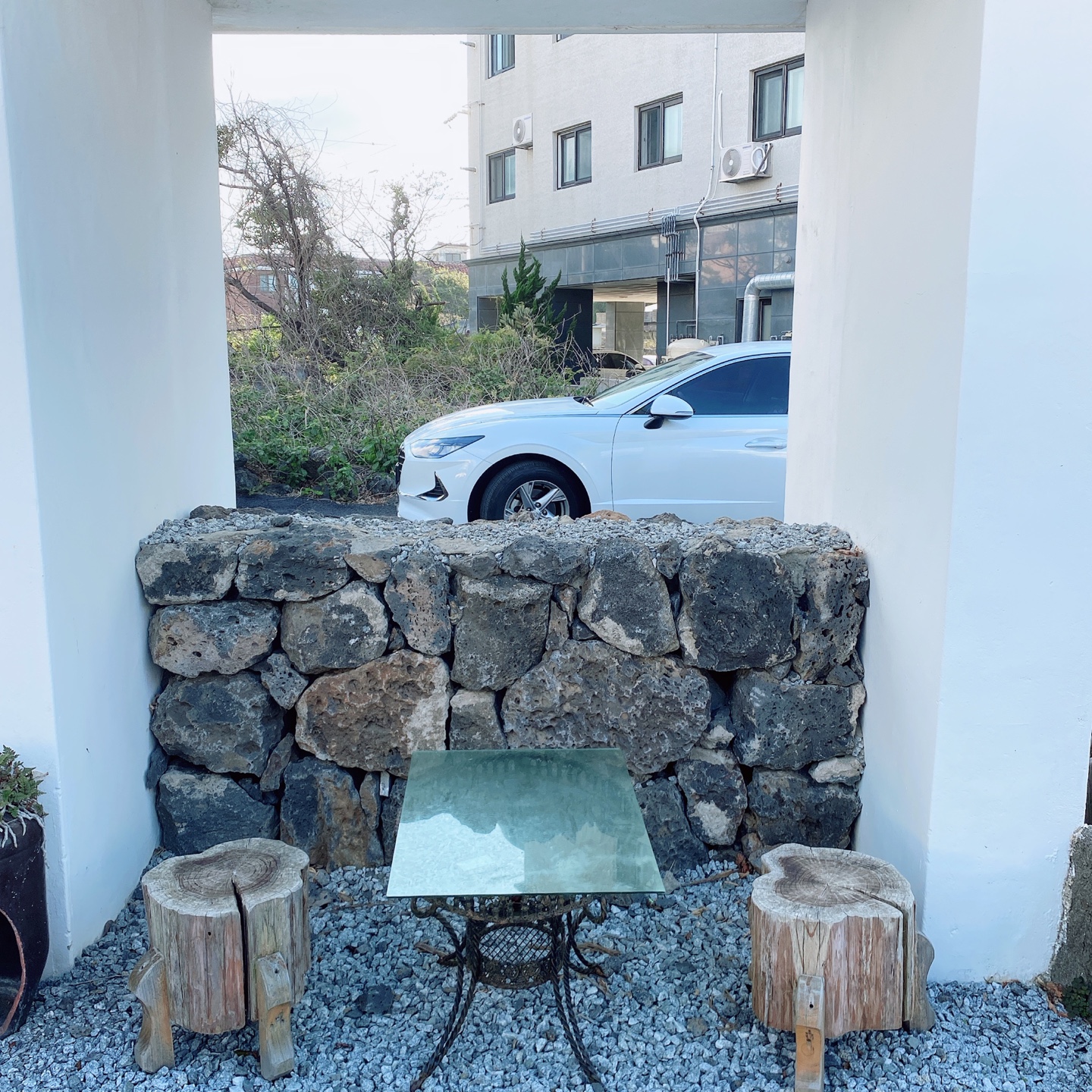 제주 애월 고내포구 보라지붕 주택개조 카페달력