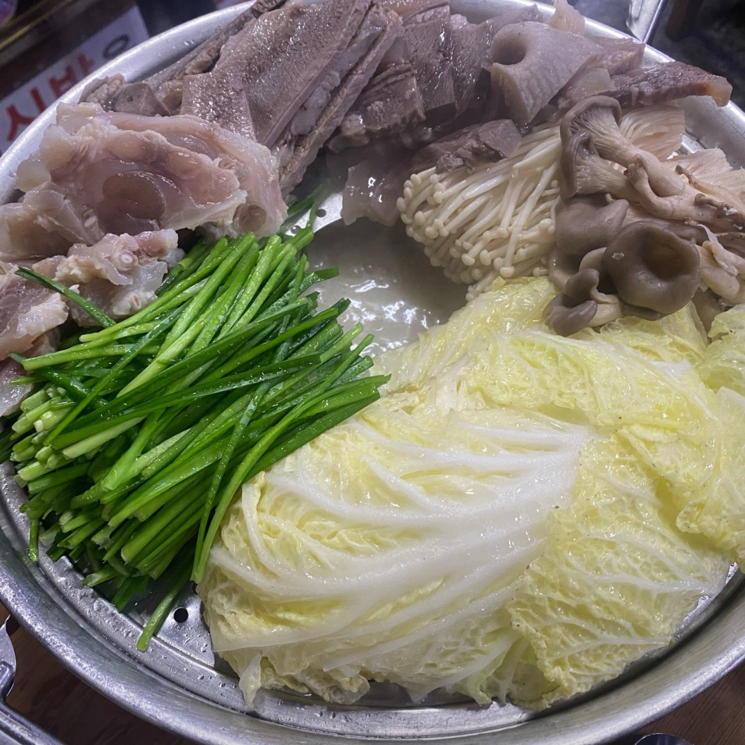 동두천 진미옥 메뉴