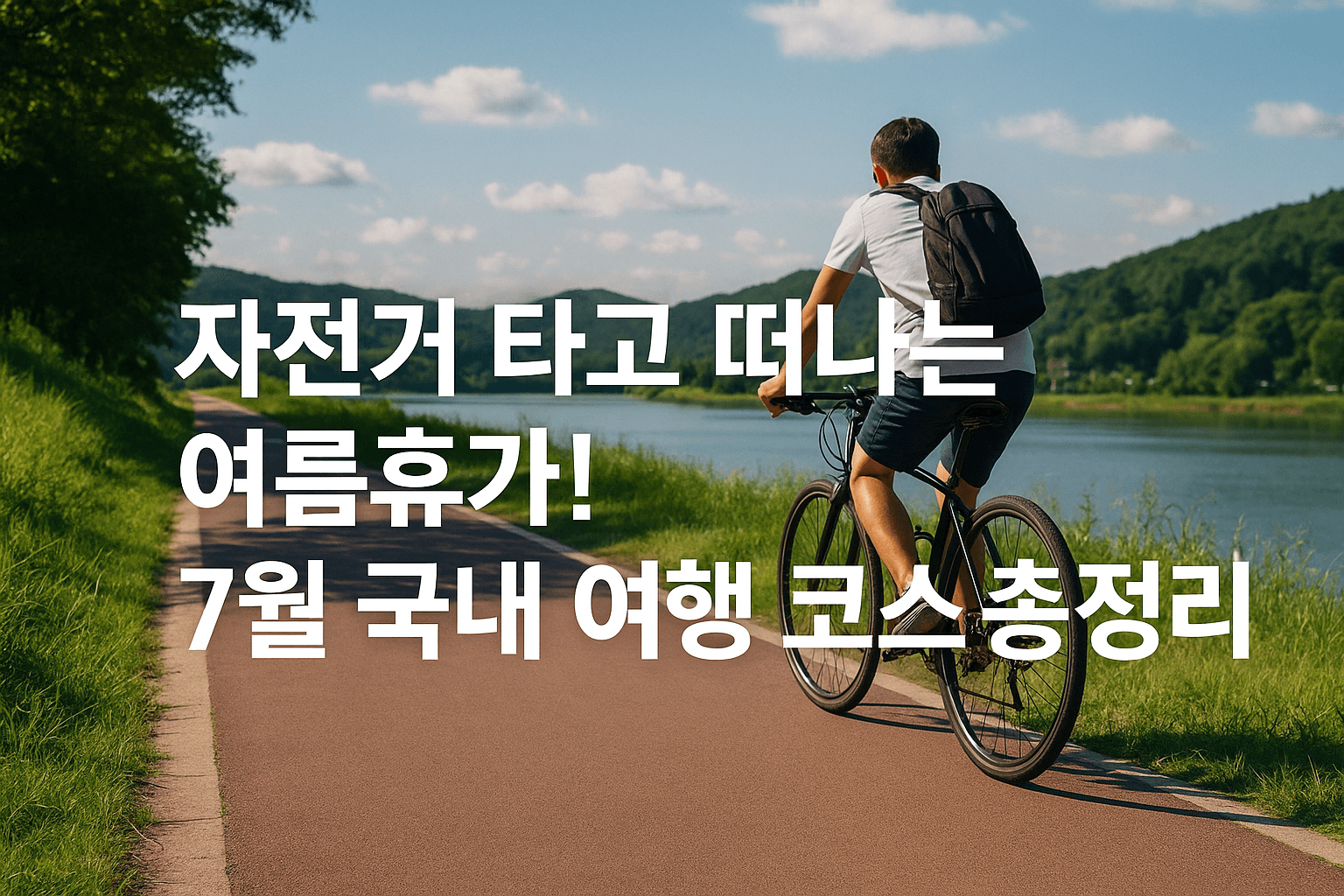 자전거 타고 떠나는 여름휴가! 7월 국내 여행 코스 총정리