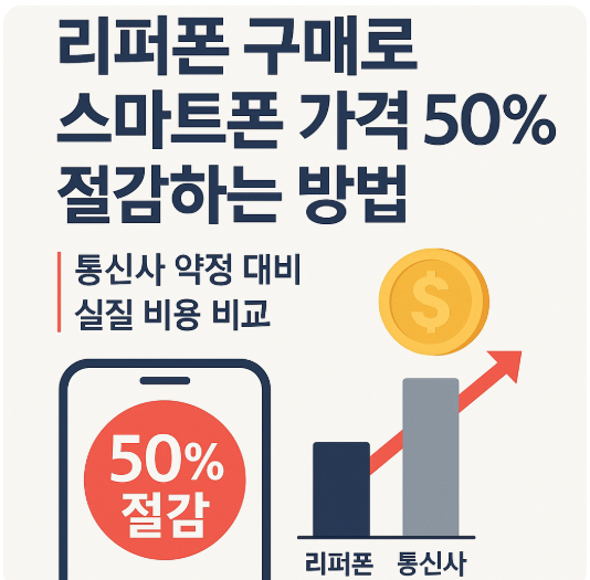 리퍼폰 구매로 스마트폰 가격 50% 절감하는 방법 ❘ 통신사 약정 대비 실질 비용 비교