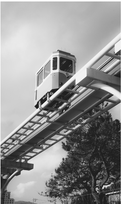 해운대와 미포를 연결하는 미니열차