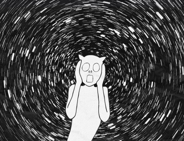 발치통증으로 괴로워하는 사람 이미지