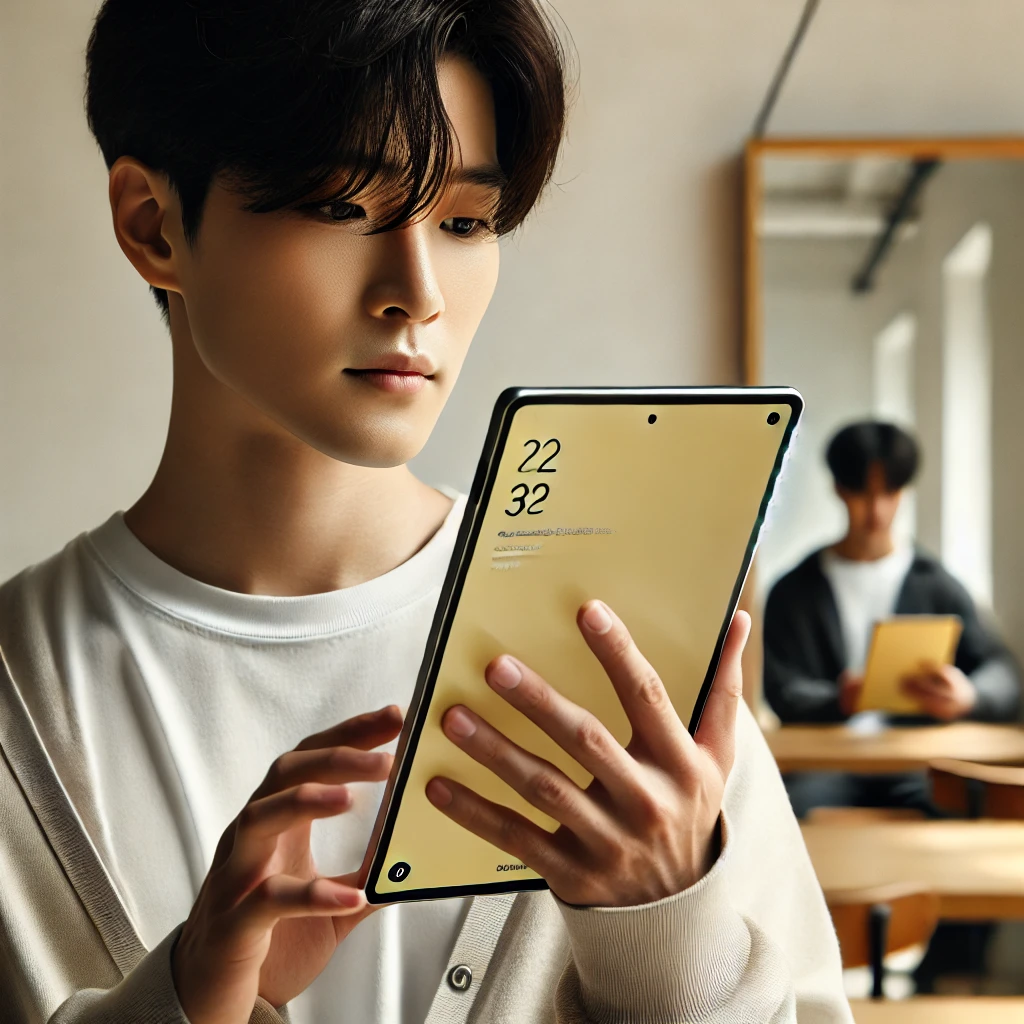 갤럭시 탭 A9+ 화면 누런가요? 색상 복구법!