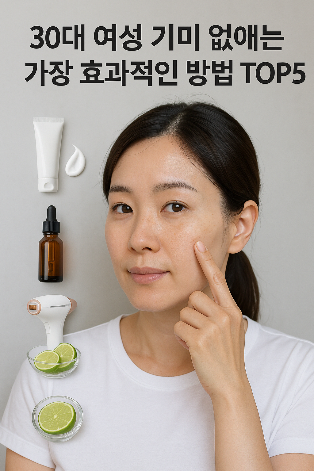 30대 여성 기미 없애는 가장 효과적인 방법 TOP5