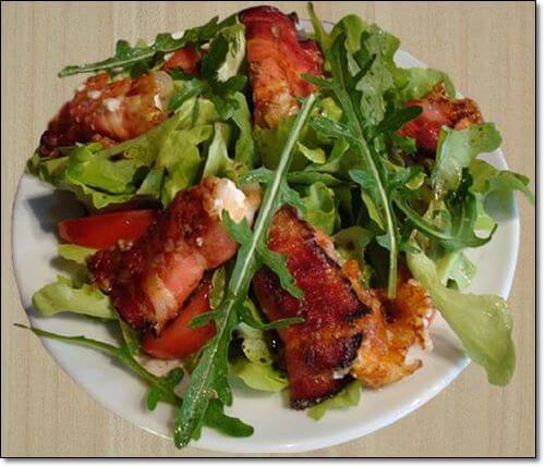 아미노산많은 샐러드