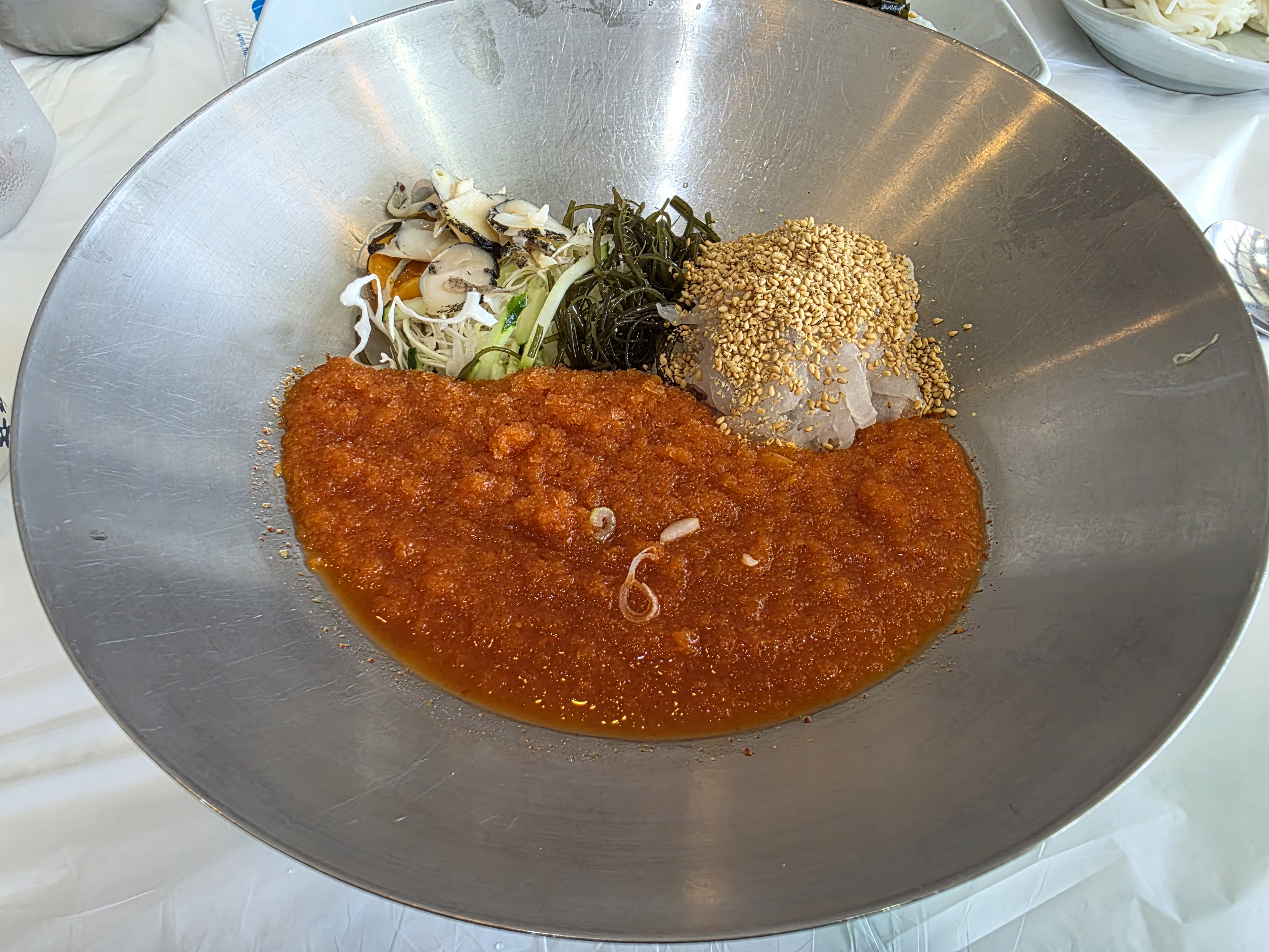 울산 산하동 한마음 명품물회 현지인 추천 가격 주차 06