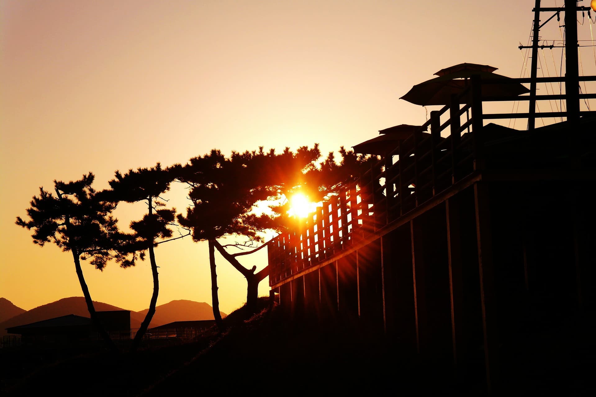 농촌주택개량사업 야경