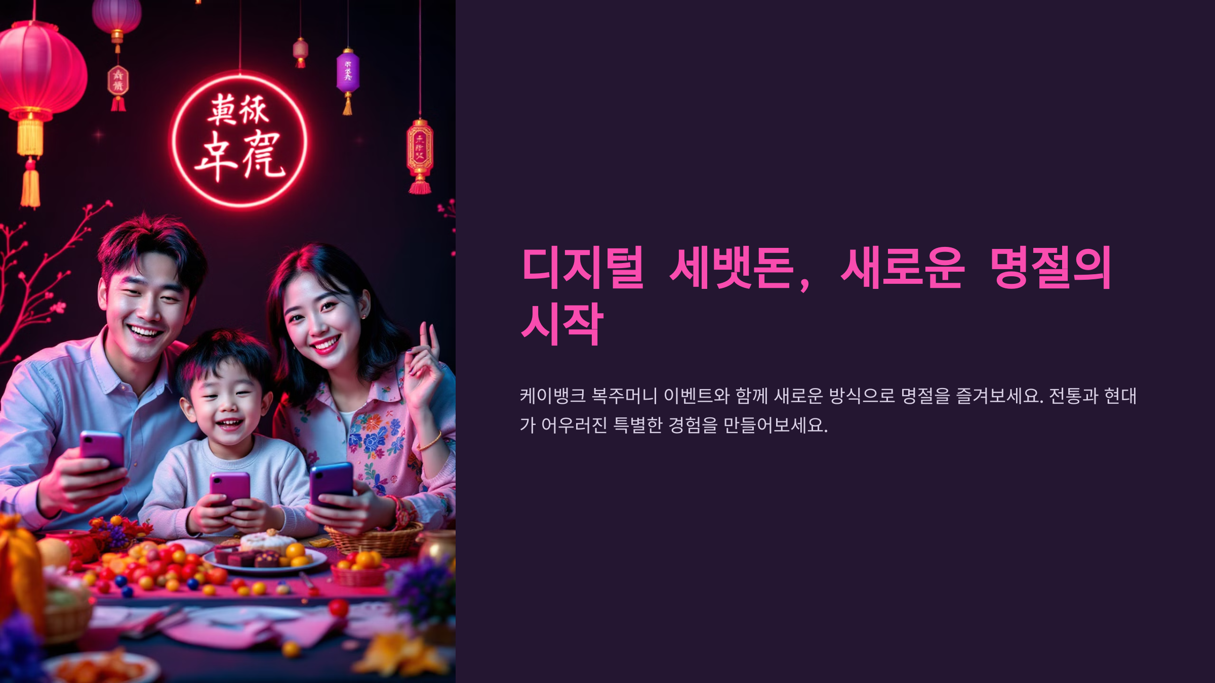 디지털 세뱃돈, 새로운 명절의 시작