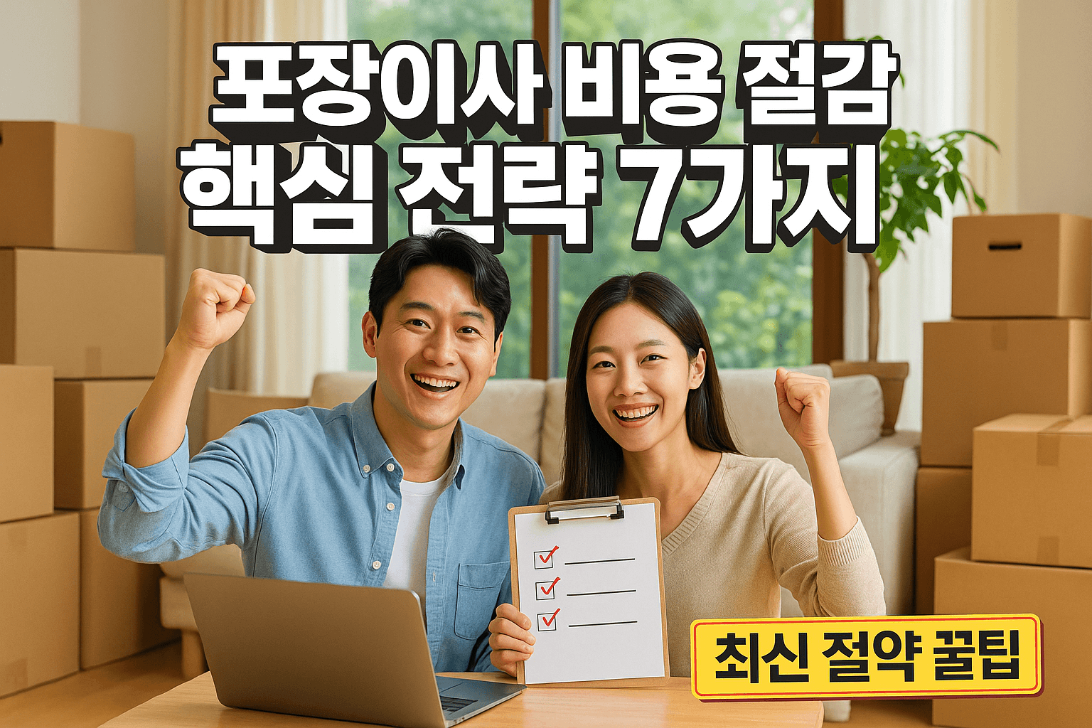 포장이사 숨은 비용 없이 똑똑하게 절약하는 7가지 팁