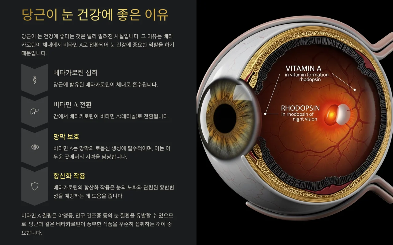 당근이 눈 건강에 좋은 이유