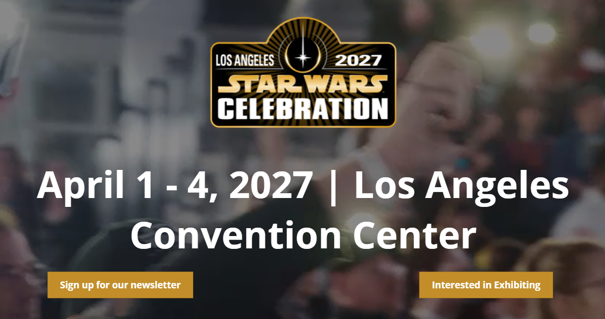 스타워즈셀레브레이션 홈페이지