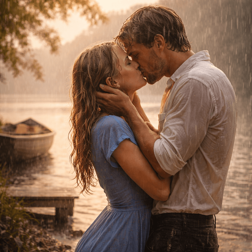 비 오는 날의 감성 로맨스