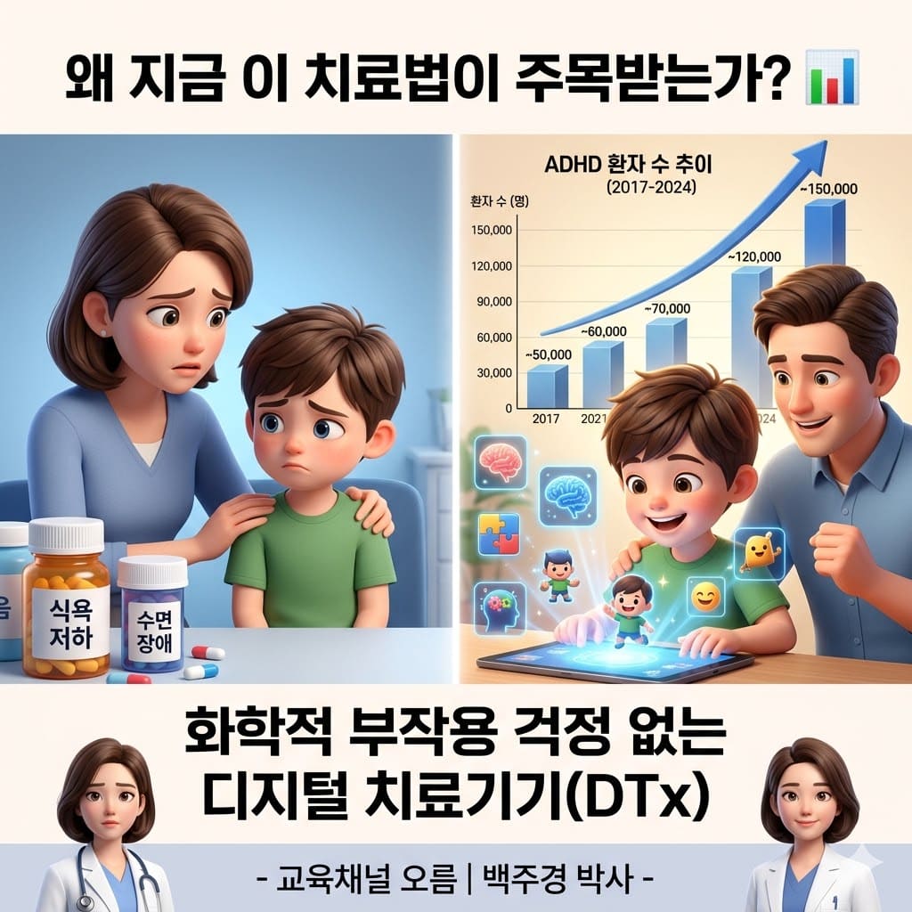 화학적 부작용 걱정 없는 디지털 치료기기(DTx)