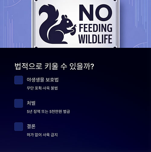 법적으로 키울 수 있을까?