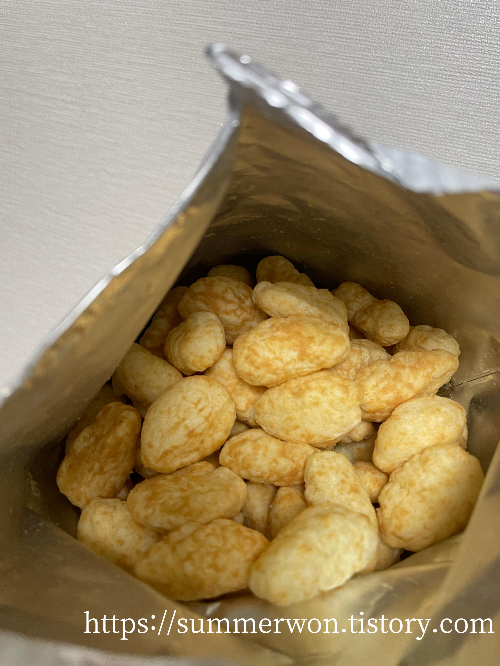 한입 참 인절미 과자 오픈