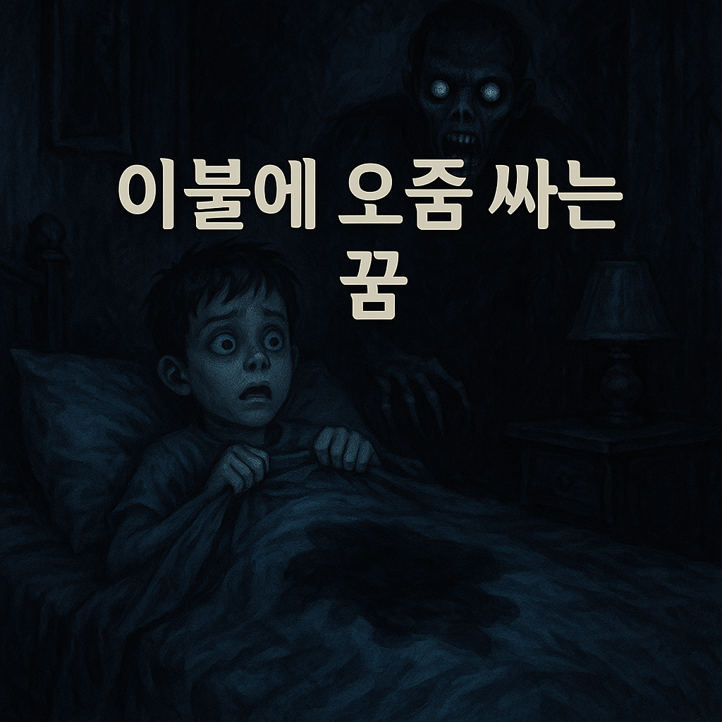 이불에 오줌 싸는 꿈 해몽