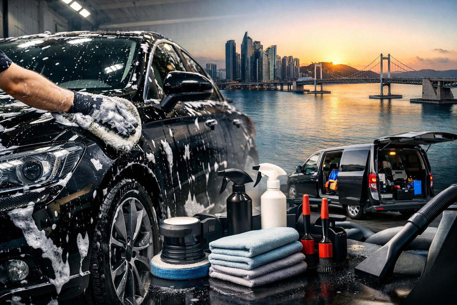 부산 손세차장 추천 TOP5|위치·비용·시간·실제 후기까지 한 번에 정리 관련 사진