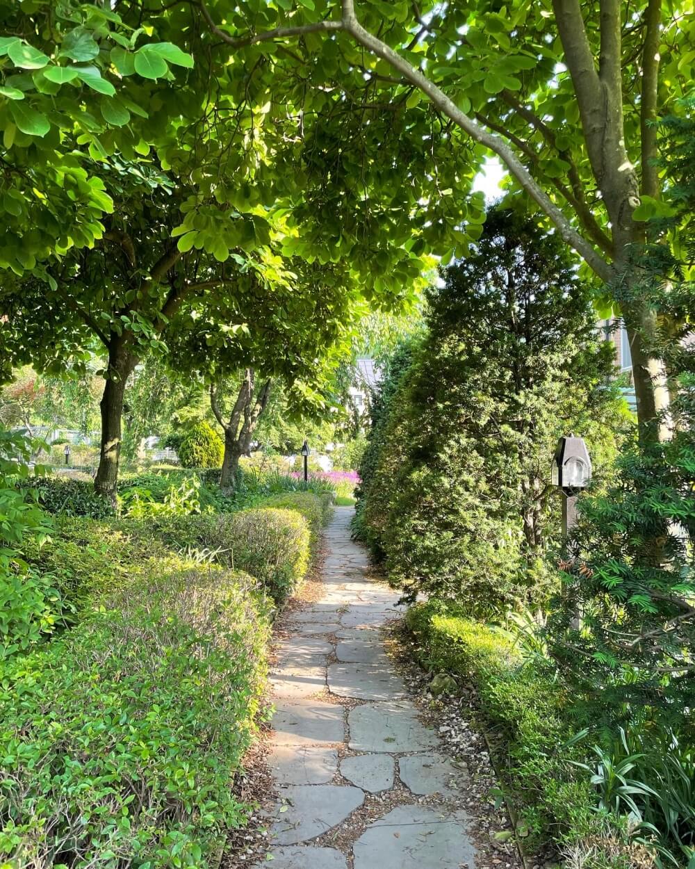 브런치-카페-뒤란-숲속-정원