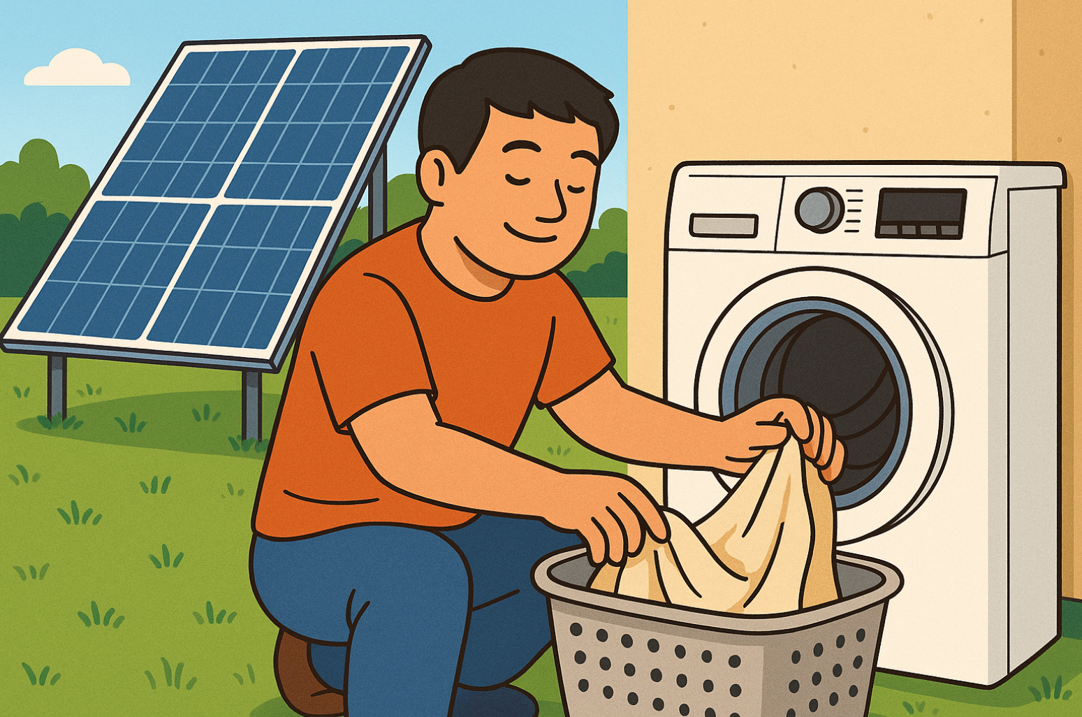 신재생 에너지와 세탁기&middot;건조기의 만남