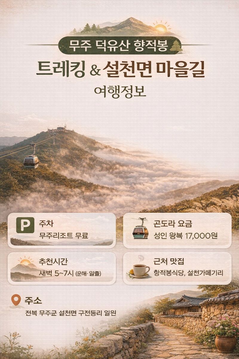 여행 팁 & 기본 정보