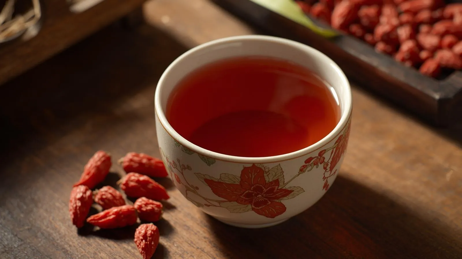 차가운 구기자차