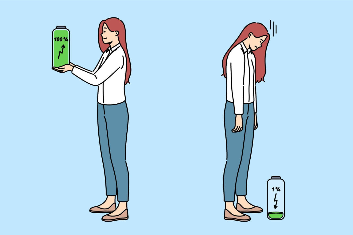 에너지가-방전된-여성