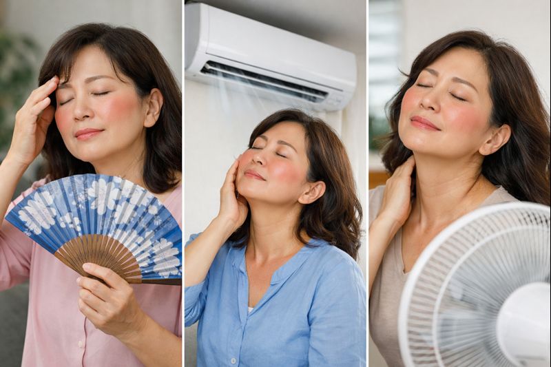 중년 얼굴홍조 원인과 관리하기