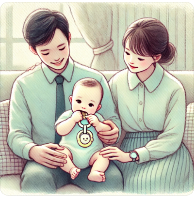 아기 이앓이 증상과 완화법