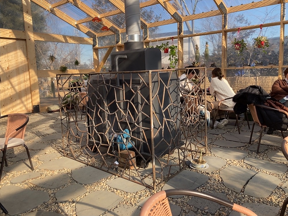 안성 따듯한 모닥불 카페 청류재 커피