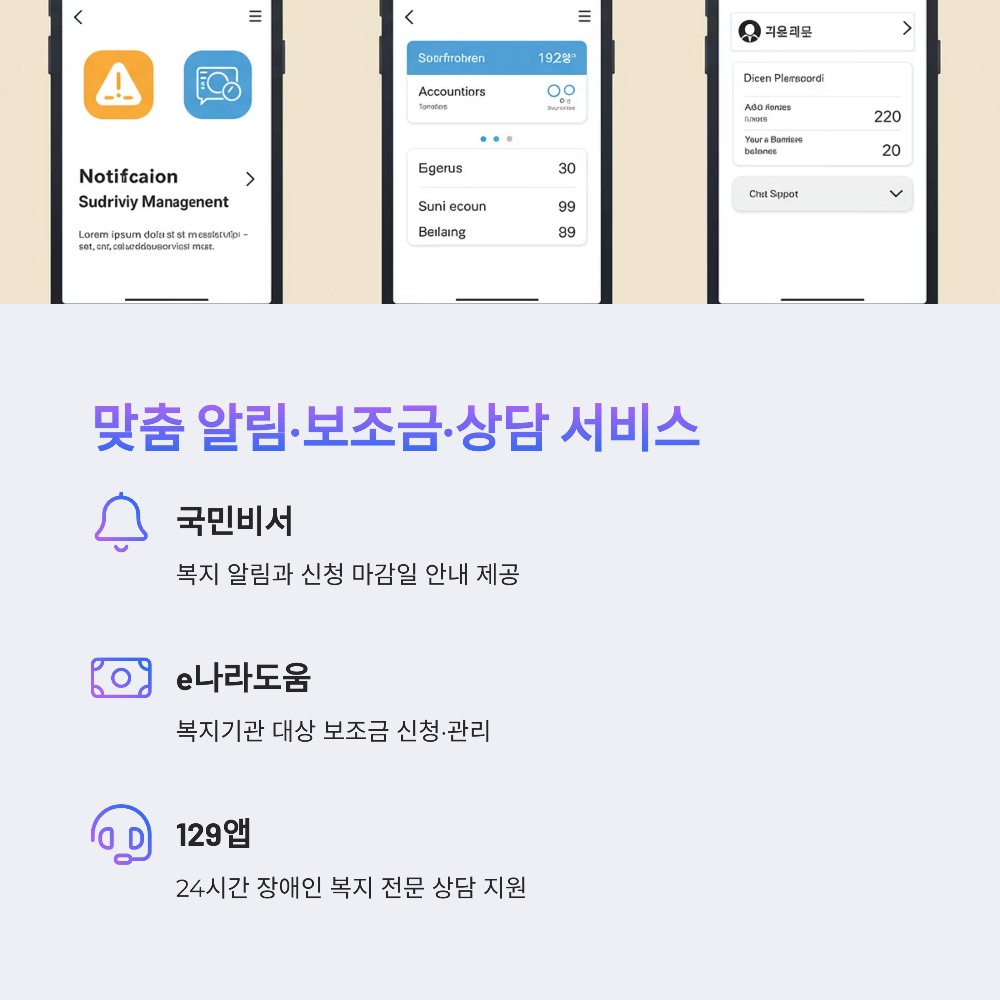 이 앱 하나면 복지 혜택 끝! 장애인을 위한 복지 앱 TOP5
