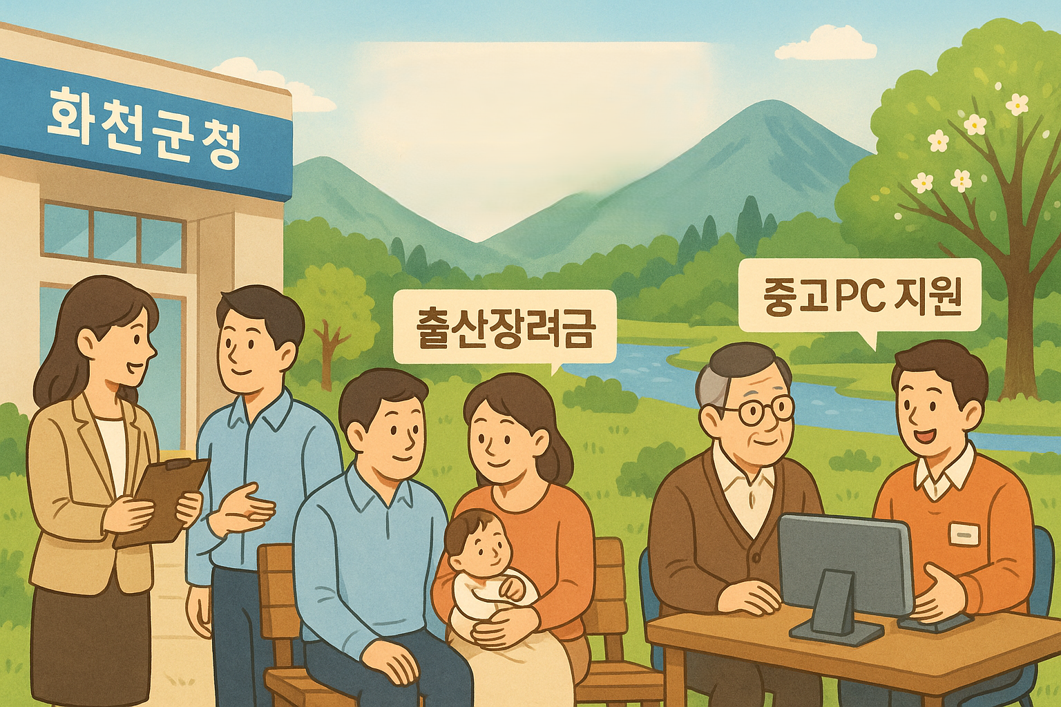 2025년 강원특별자치도 화천군에서 신청 가능한 지원금 안내