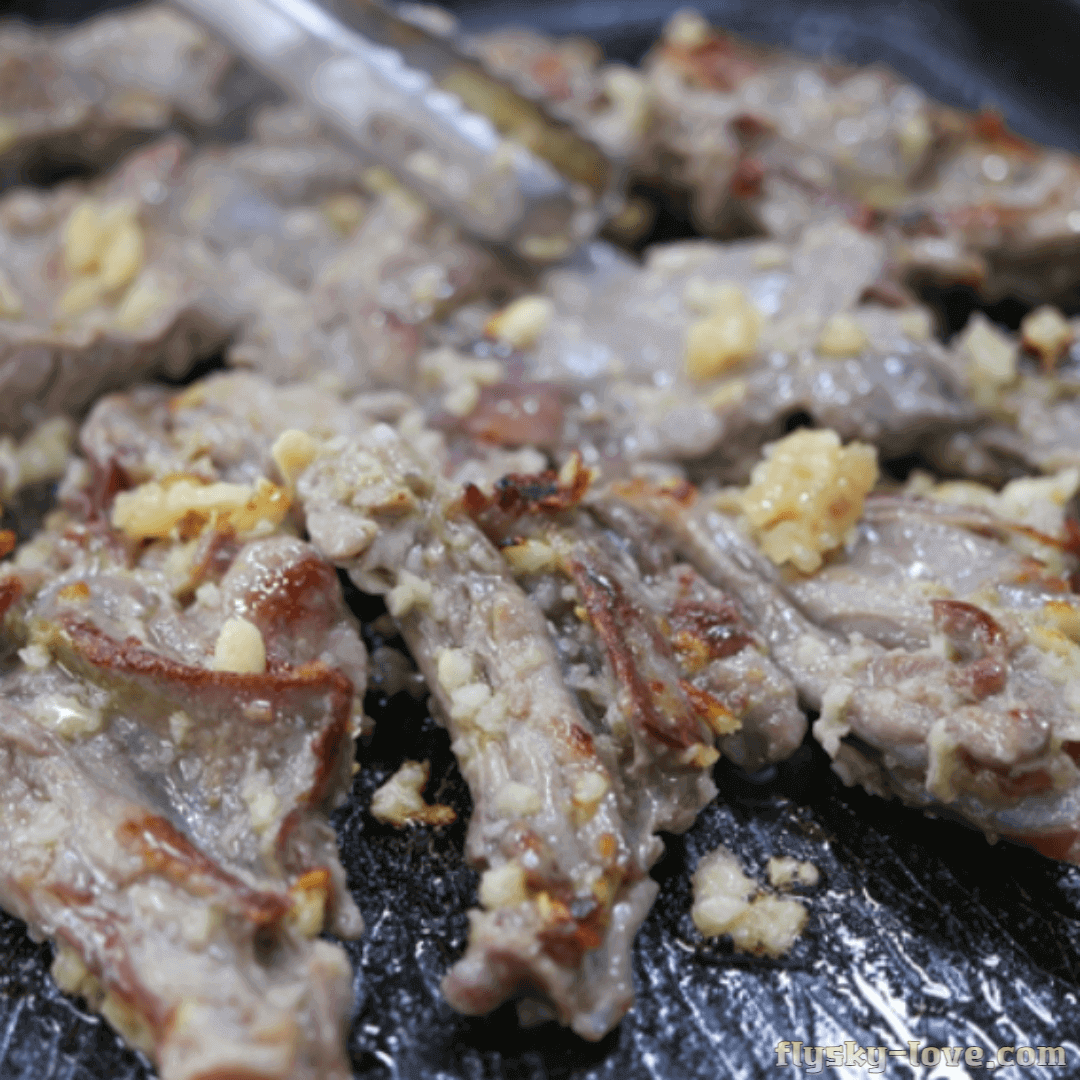 꿩고기 구이