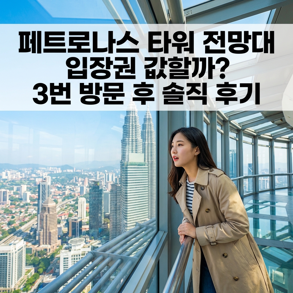 페트로나스 타워 전망대 입장권 값할까? 3번 방문 후 솔직 후기