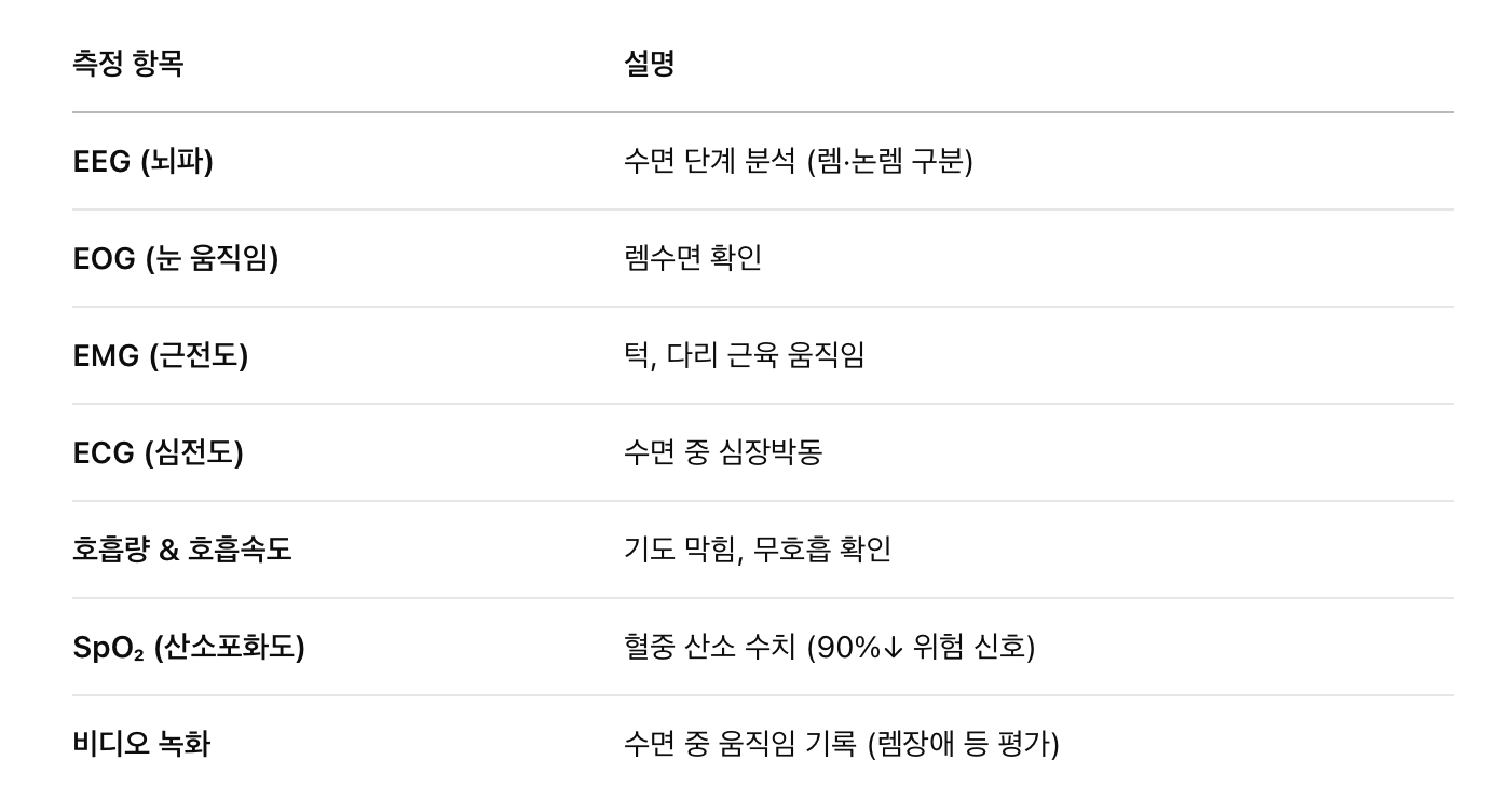 검사 항목