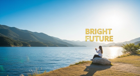 에너지바우처가 만드는 밝고 따뜻한 미래를 상징