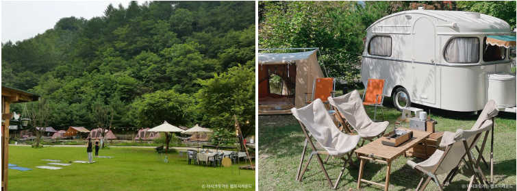 강원도 춘천 더시크릿가든 캠프지라운드