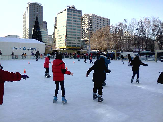 서울광장 스케이트장(Seoul Plaza Skating Rink)