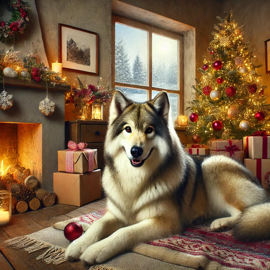 메리 크리스마스 늑대아저씨