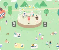 나비 노래마당 이미지