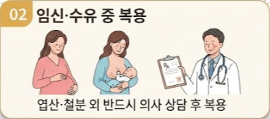 임신, 수유 중 복용