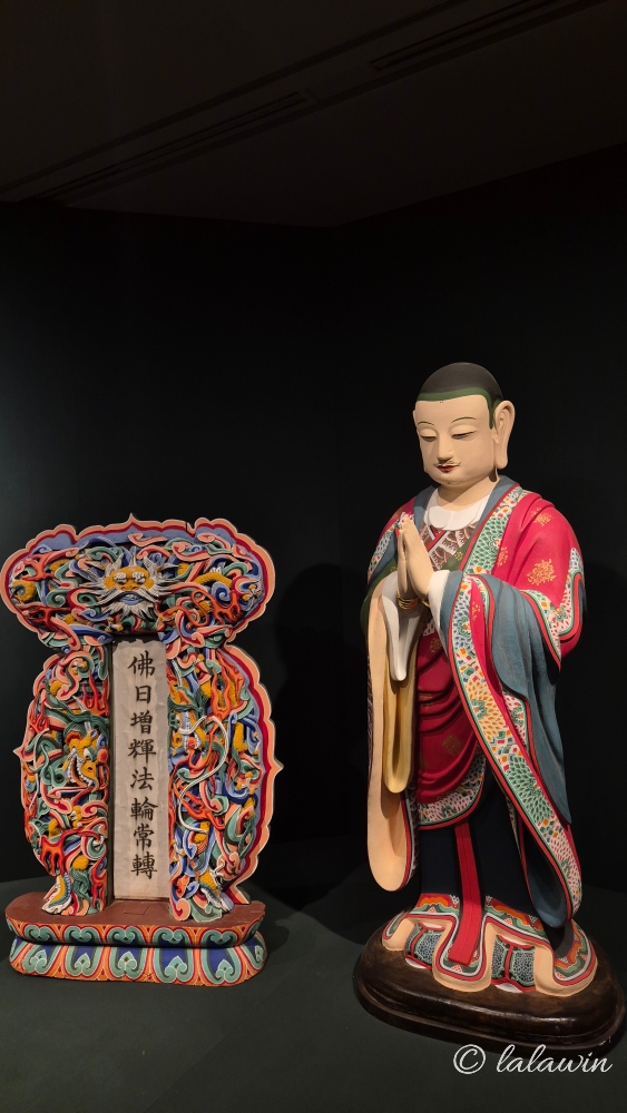 아난존자 입상, 목조불패