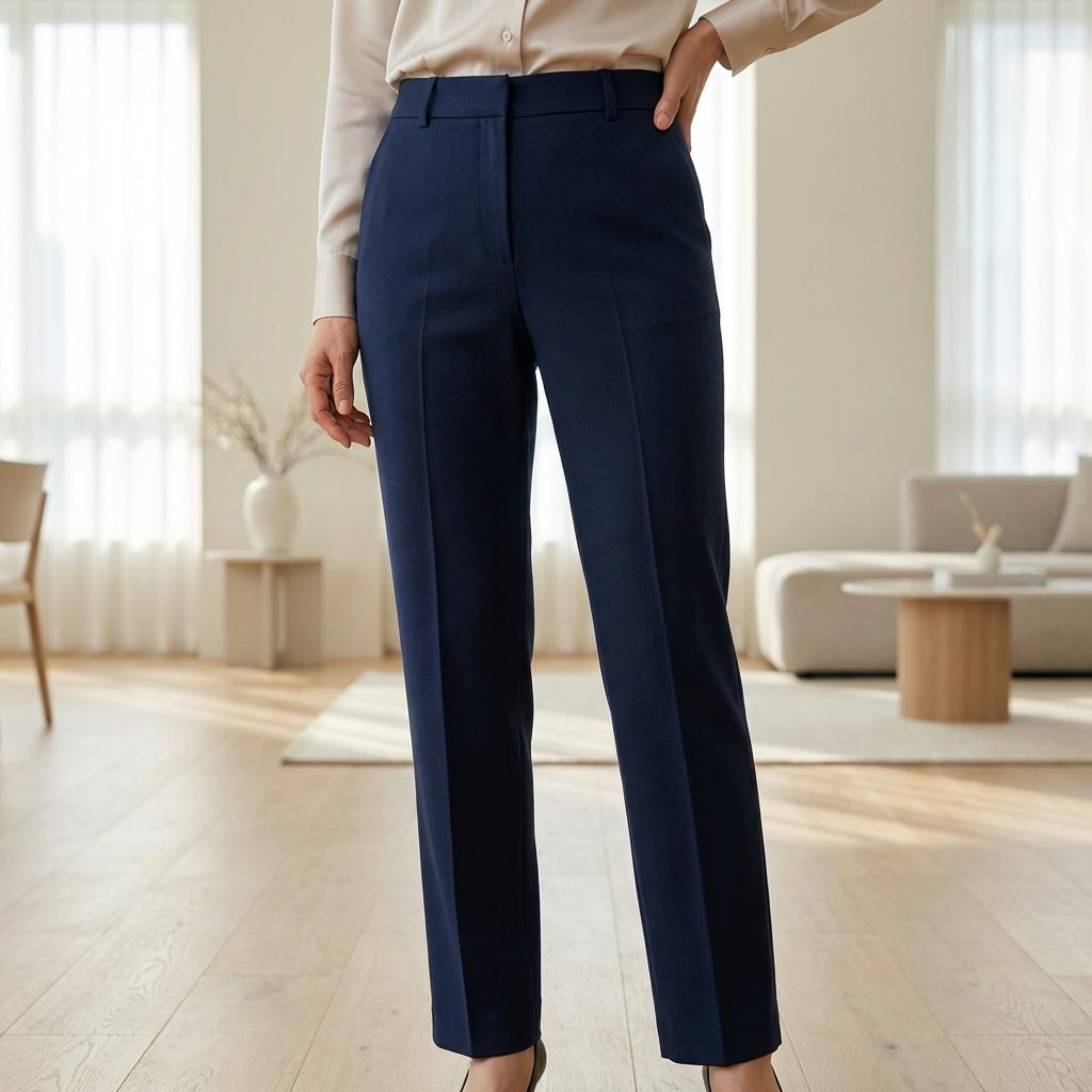 뱃살 완벽 커버하는 데드라 밴딩 슬랙스의 비밀