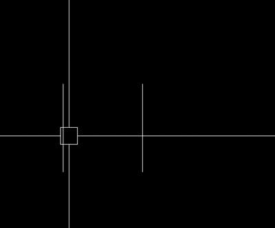 Auto Cad에서 mirror 명령어 사용 예시 모습 .gif