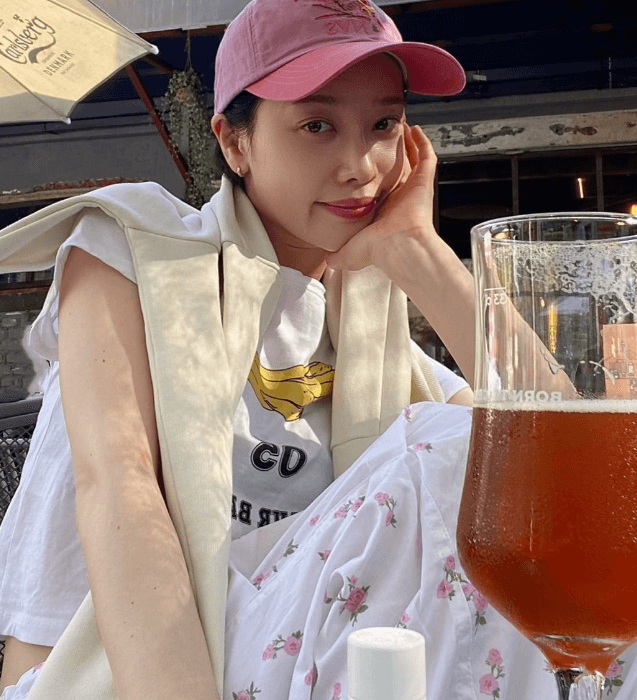 김히어라 셀카