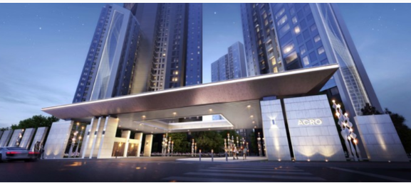 아크로리츠카운티-조감도