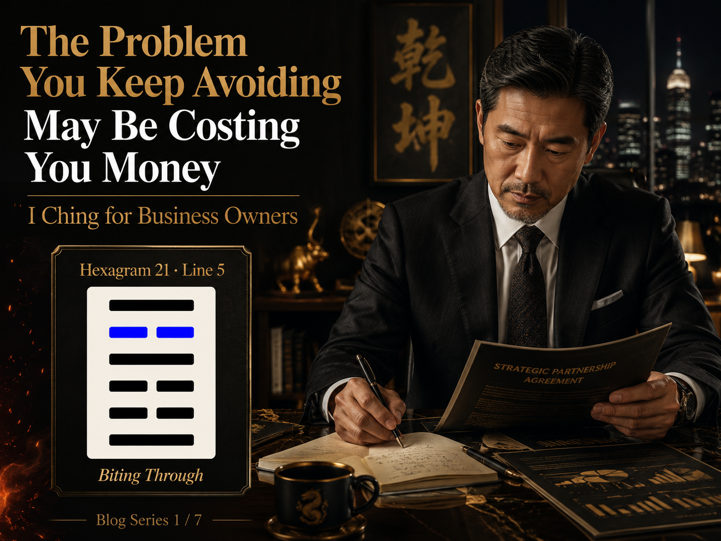 The Problem You Keep Avoiding May Be Costing You Money ❘ I Ching Hexagram 21 Line 5