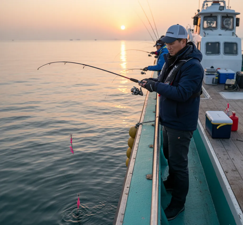 쭈꾸미 귀신채비 방법 및 정보 설명 이미지