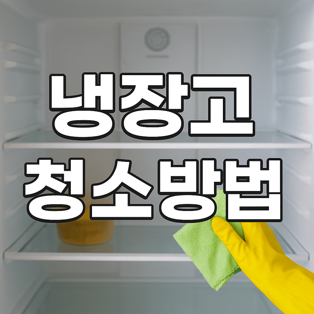 냉장고 청소방법